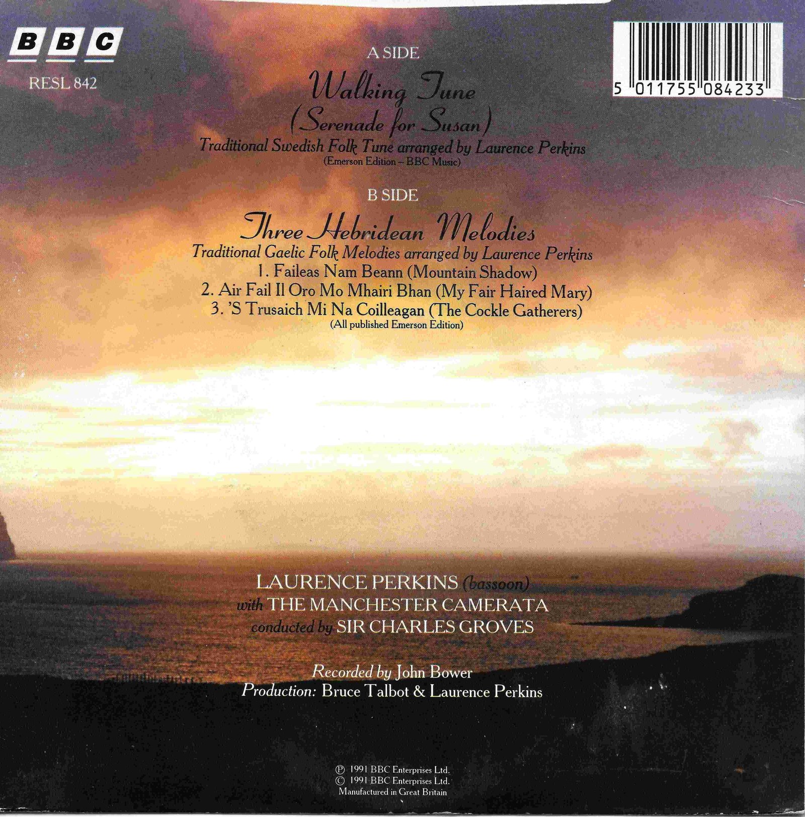 Back cover of RESL 842